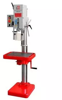 Holzmann GBM25 S&auml;ulenbohrmaschine mit Getriebe 1700W 400V (GBM25_400V)