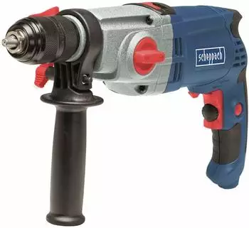 Scheppach DI1050 Schlagbohrmaschine inkl. 360 Grad verstellbarem Zusatzhandgriff und Koffer