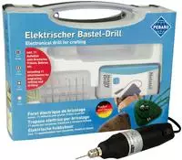 PEBARO 0508EKR - Elektrischer Bastel-Drill zum Gravieren Fr&auml;sen Bohren Bastelset