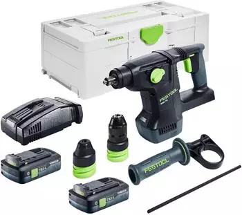 Festool KHC 18 EB-Basic Akku-Kombihammer 18V 2,6J SDS-Plus