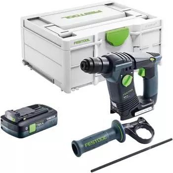 Festool BHC 18-Basic 1,8 J SDS Plus Brushless + 1x Akku 4,0 Ah + Systainer - ohne Ladeger&auml;t