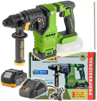 PROCRAFT PHA30-1B Akku-Bohrhammer 20V 2,8J SDS Plus Brushless (PHA30-1B)