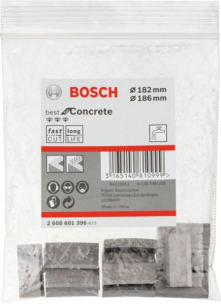  Bosch Segmente für Diamantbohrkronen 1 1/4