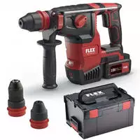 18v Sds Plus Hammer Che 2-26 18.0-ec Flex - Koffer + Zubeh&ouml;r - Ohne Batterie Und