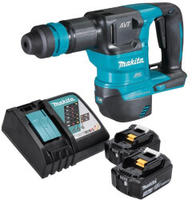 Makita DHK 180 RF Akku Mei&szlig;elhammer 18 V 3,1 J SDS Plus Brushless + 2x Akku 3,0 Ah +