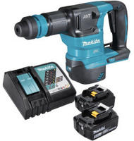 Makita Dhk 180 Rt Akku Mei&szlig;elhammer 18 V 3,1 J Sds Plus Brushless + 2x Akku 5,0 Ah +