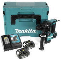 Makita DHR 171 RFJ 18 V 2-stufig Brushless Akku Bohrhammer SDS Plus + 2x Akku...
