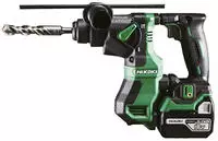 HIKOKI DH18DPAWPZ, Hikoki DH18DPA + 2 Akku inkl. Koffer Akku Bohr-und Meisselhammer