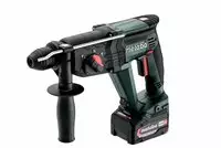 Metabo - Kh 18 Ltx 24 Akku Kombihammer 18 V 2,1 J Sds Plus + 2x Akku 4,0 Ah +