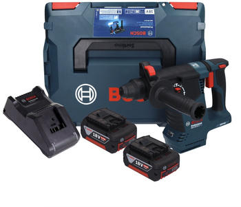 Bosch GBH 18V-24 C (2x 5,0 Ah + Ladgerät + L-Boxx)