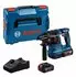 4 Ah, mit 2 Akkus: Bosch Professional GBH 18V-22