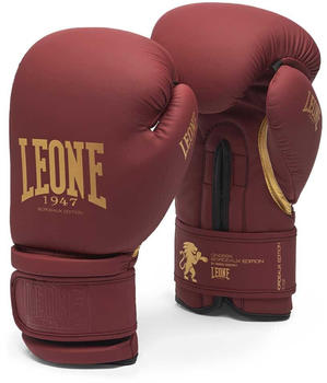 Leone1947 Bordeaux Edition Combat Gloves (GN059X/15/14) rot
