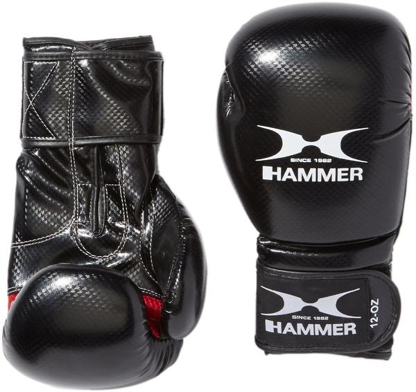 Hammer Boxhandschuhe X-Shock schwarz/rot 8 oz
