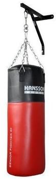 Hansson Sports Boxsack rot/schwarz 25 kg