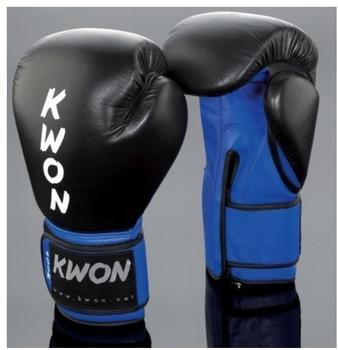 Kwon Boxhandschuh KO Champ schwarz/blau 10 oz