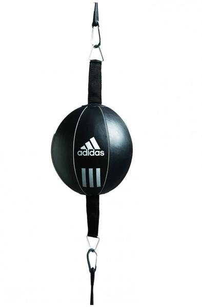 adidas Double End Boxball Leather Punchingball, Schwarz/Weiß, One Size