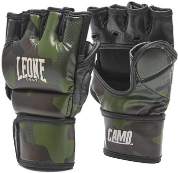 Leone Sport Camo Combat Gloves Grün,Schwarz S