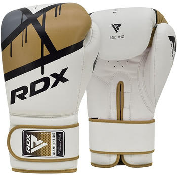 DRX Sports Bgr 7 Artificial Leather Boxing Gloves Weiß 14 Oz