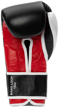 BenLee Bang Loop Leather Boxing Gloves Schwarz 10 Oz