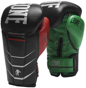 Leone Sport Revo Performance Combat Gloves Schwarz 12 Oz
