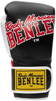 BenLee Bang Loop Leather Boxing Gloves Schwarz 14 Oz