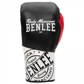 BenLee Cyclone Leather Boxing Gloves Schwarz 8 Oz R