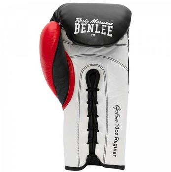 BenLee Cyclone Leather Boxing Gloves Schwarz 10 Oz R