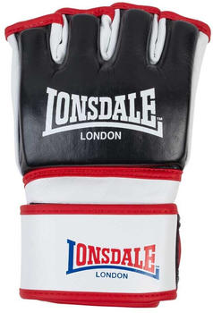 Lonsdale Emory Mma Leather Combat Glove Weiß,Schwarz M