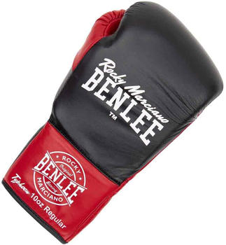 BenLee Typhoon Leather Boxing Gloves Schwarz 10 Oz L