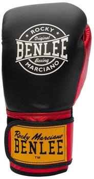 BenLee Metalshire Leather Boxing Gloves Schwarz 10 Oz