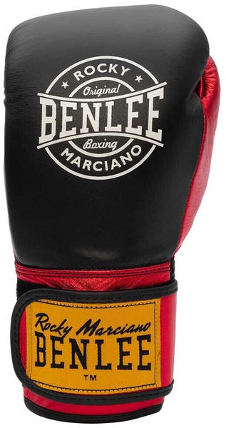 BenLee Metalshire Leather Boxing Gloves Schwarz 10 Oz