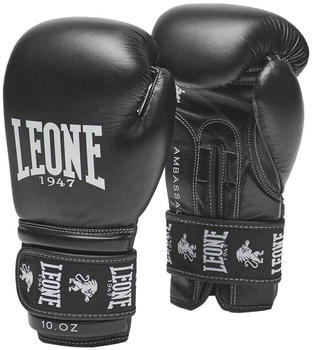 Leone Sport Ambassador Combat Gloves Schwarz 14 Oz