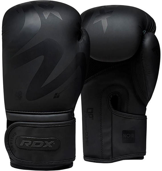 DRX Sports F15 Artificial Leather Boxing Gloves Schwarz 16 Oz