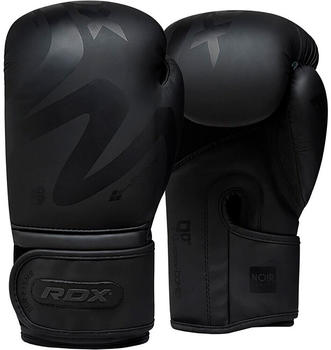 DRX Sports F15 Artificial Leather Boxing Gloves Schwarz 14 Oz