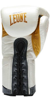 Leone Sport Authentic 2 Artificial Leather Boxing Gloves Weiß 16 Oz