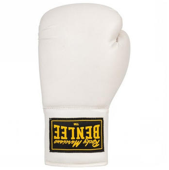 BenLee Autograph Artificial Leather Boxing Gloves Weiß
