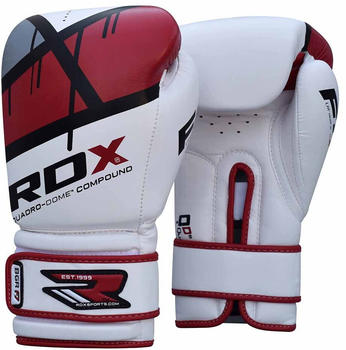 DRX Sports Bgr F7 Boxing Gloves Rot,Weiß 8 Oz