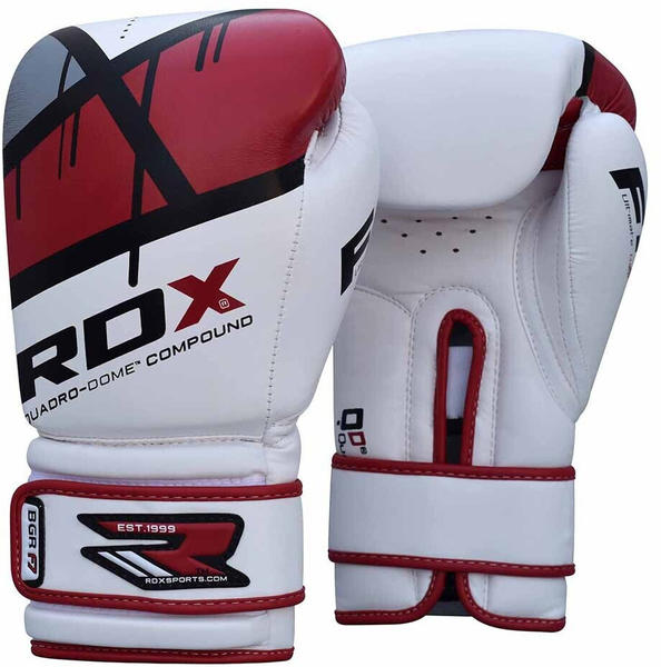 DRX Sports Bgr F7 Boxing Gloves Rot,Weiß 8 Oz