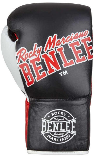 BenLee Big Bang Leather Boxing Gloves Schwarz 8 Oz R