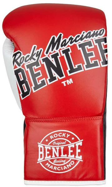 BenLee Big Bang Leather Boxing Gloves Rot 8 Oz R