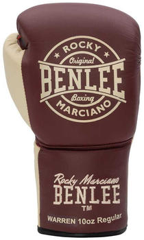 BenLee Warren Leather Boxing Gloves (199281-2025-10ozR) rot