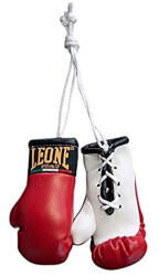 Leone1947 Mini Boxing Gloves Key Ring (AC911/03/U) rot