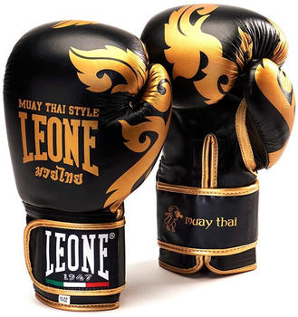Leone1947 Muay Thai Combat Gloves (GN031/01/10) schwarz
