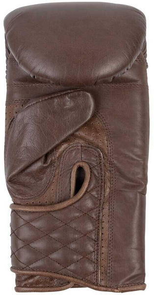 Lonsdale Vintage Bag Gloves Leather Boxing Bag Mitts (160018-4017-L/XL) braun
