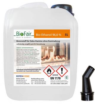 Richter Chemie BioFair Ethanol 96,6% 5 Liter