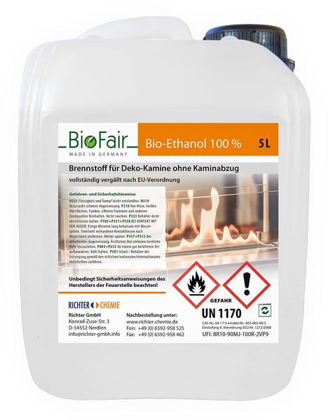 Richter Chemie BioFair Ethanol 100% 5 Liter