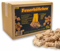 Raiffeisen-waren - Feuerb&auml;llchen Zum Anz&uuml;nden Von Kachelofen, Kamin-2,5 Kg