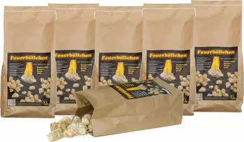 Raiffeisen gartenkraft &Ouml;kologische Feuerb&auml;llchen 6 x 2,5 kg