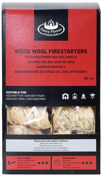 Esschert Feueranzünder Holzwolle 32er Pack (FF920)