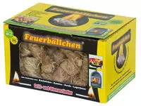 Feuerb&auml;llchen - das Original - zum Anz&uuml;nden von Kachelofen, Kamin, Herd, Grill,